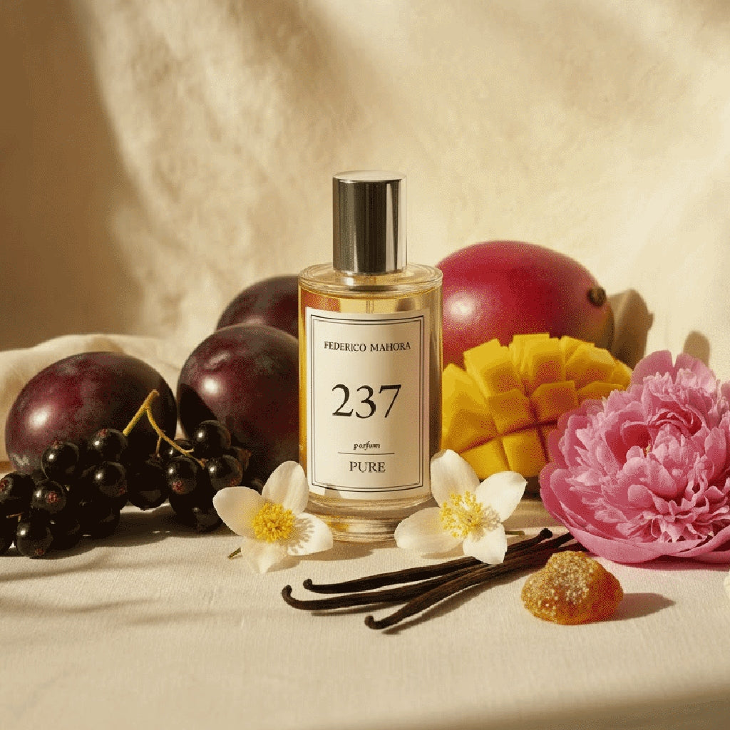 Women's Perfume FM 237 PURE 20% 50ml Oriental Exotic Peony Ambra Packaging status original