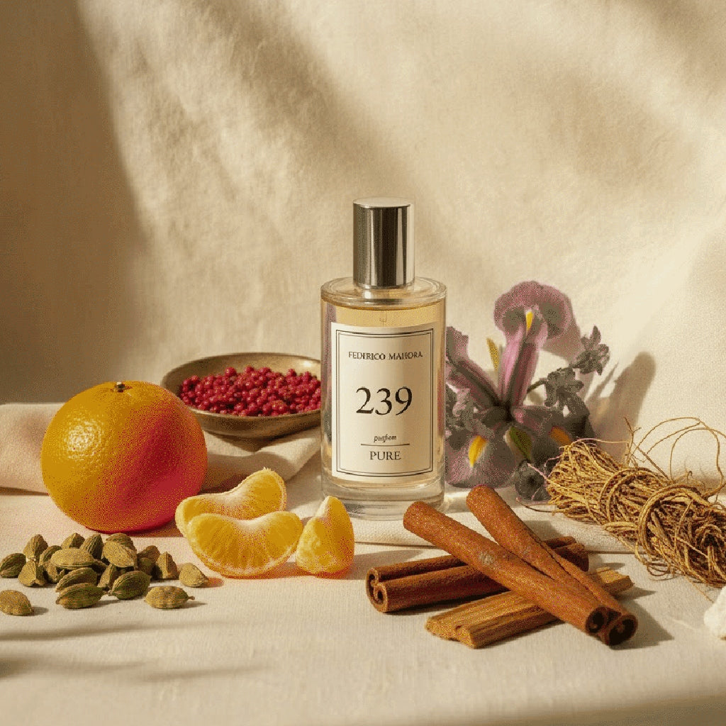 Women's Perfume FM 239 PURE 20% 50ml Floral Pink Pepper Musk Brand FM World