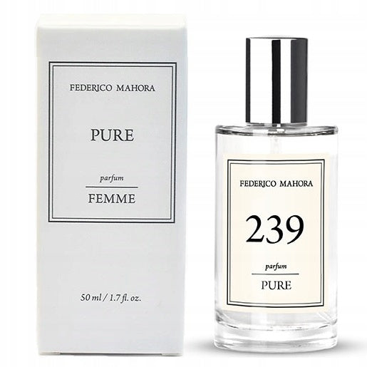 Women's Perfume FM 239 PURE 20% 50ml Floral Pink Pepper Musk Packaging volume 50 ml