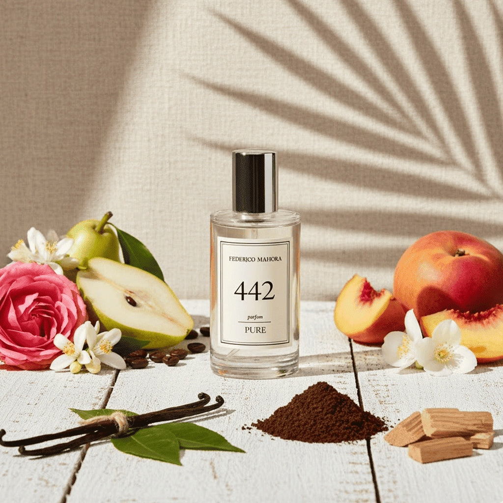 Women's Perfume FM 442 Pure 20% 50ml Floral Patchouli Lemon Pepper Rose Manufacturer code 100442