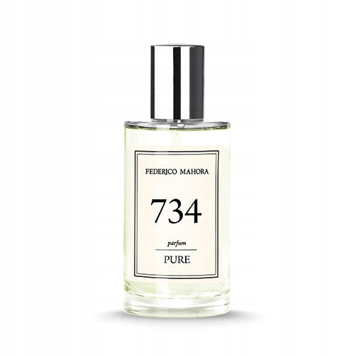 Women's Perfume FM 734 PURE 20% 50ml Oriental Bay Leaf Saffron Tree
