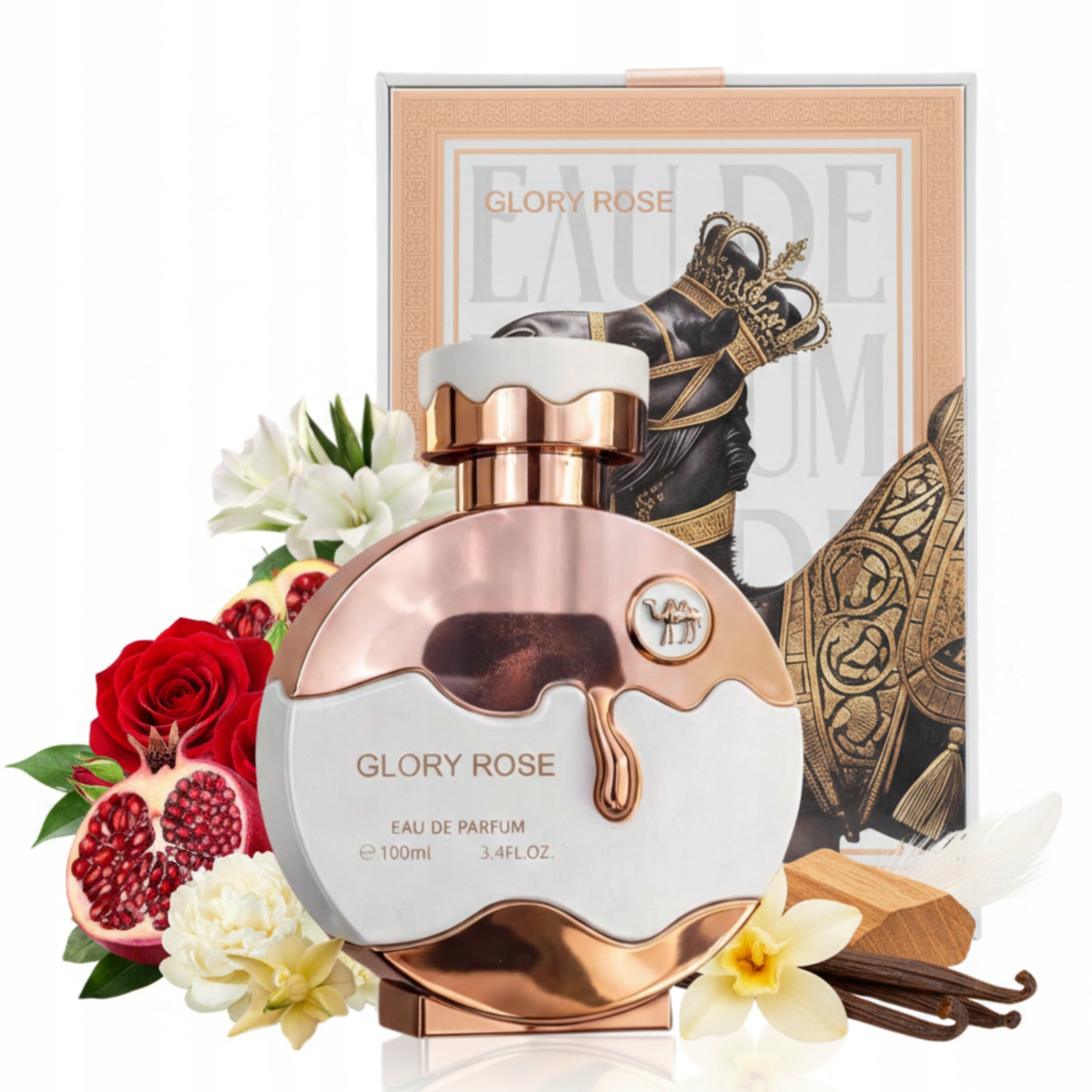 Women's Perfume Oriental EDP Glory Rose Khasfa 100ml