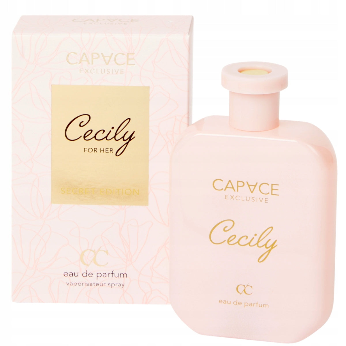 Women's Perfumed Water For Her Durable Floral Cecily Capace 100ml