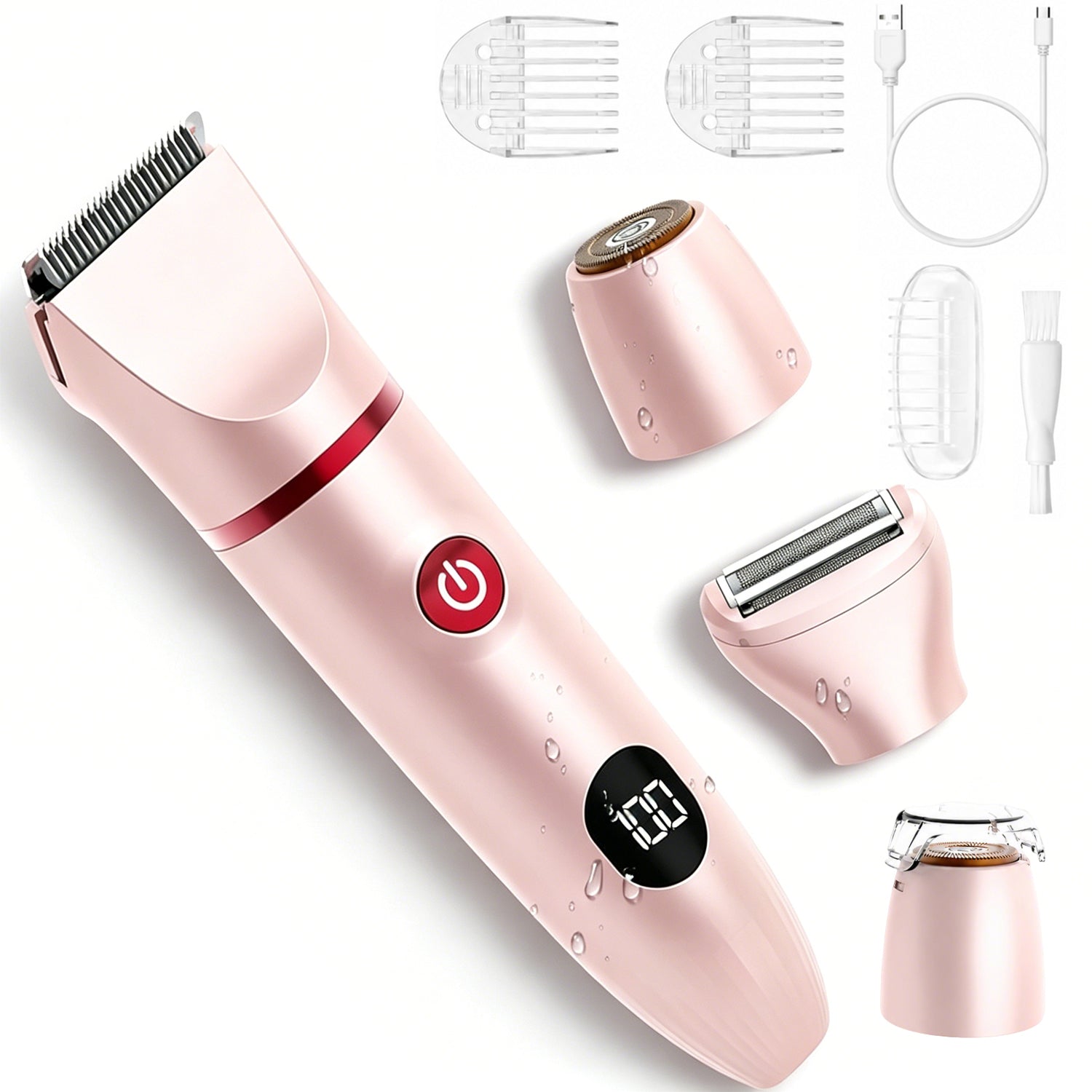 Women's Shaver USB Epilator for Legs, Body, Intimate and Armpits