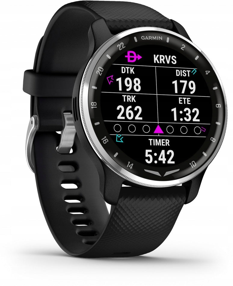 Women's Smartwatch GARMIN 010-02496-19 black sports aviation Packaging status original