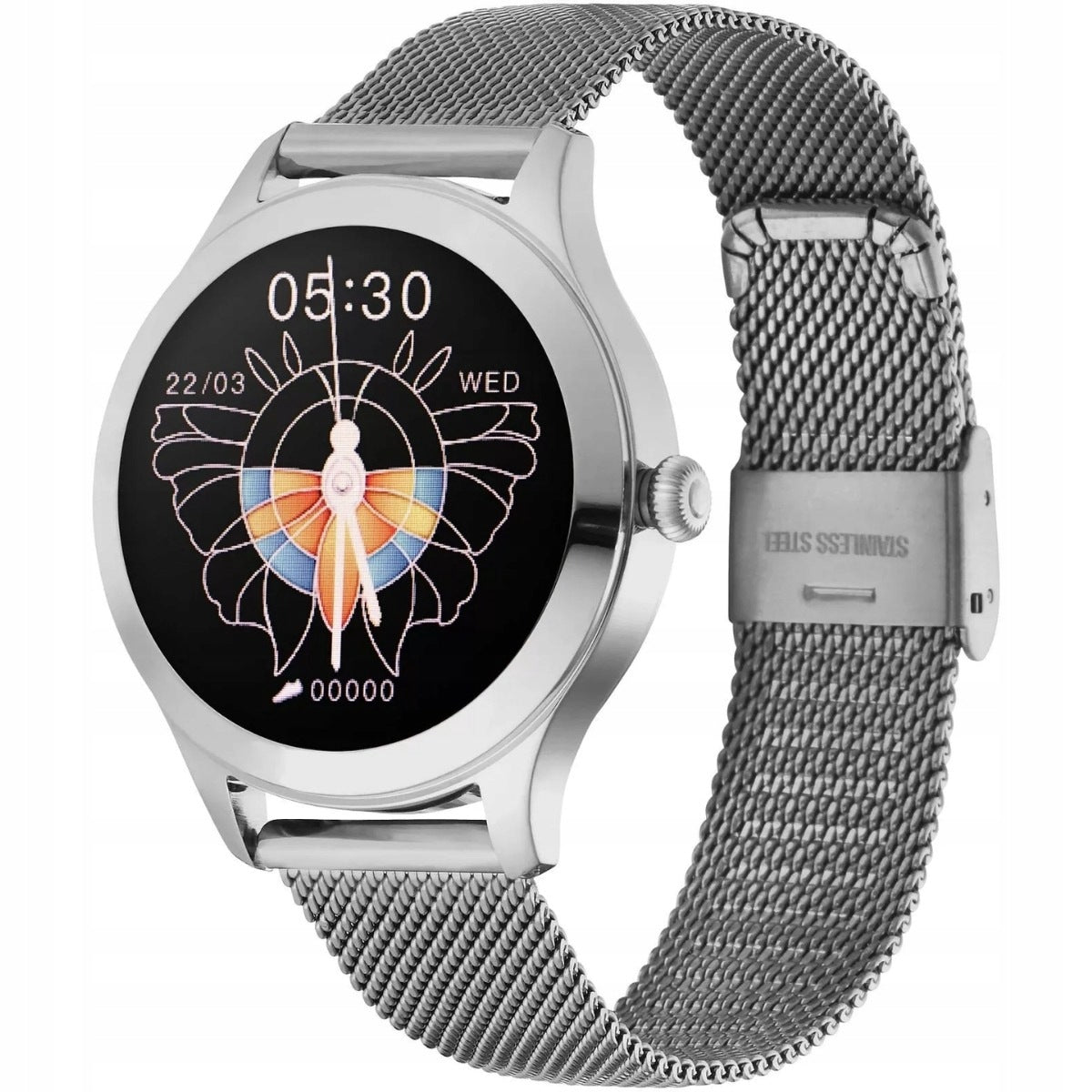 Women's Smartwatch Garett Women Naomi Pro silver IP68