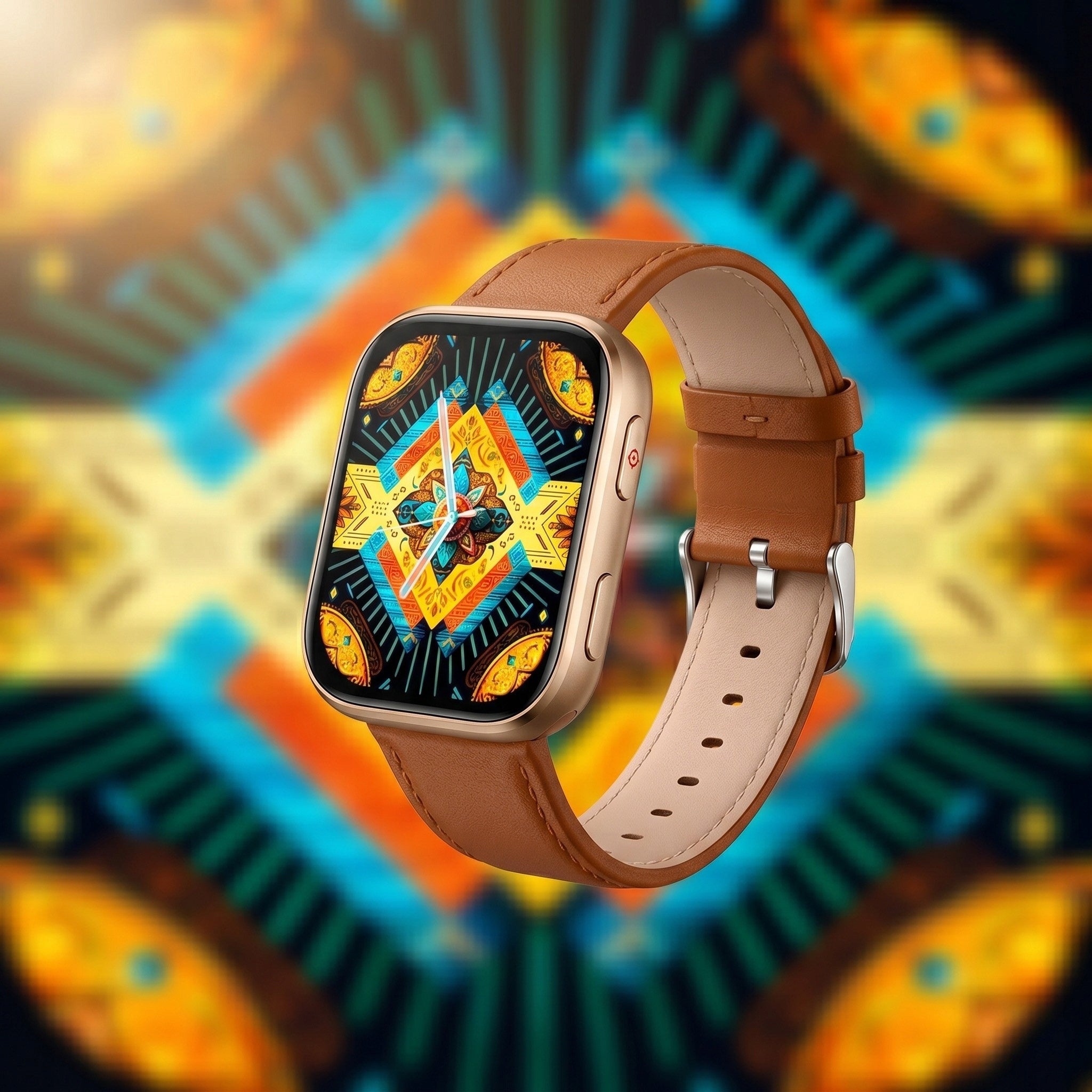 Women's Smartwatch Gold with Bracelet Lightweight, Large Screen, Bluetooth 5.3 256Mb Packaging status original