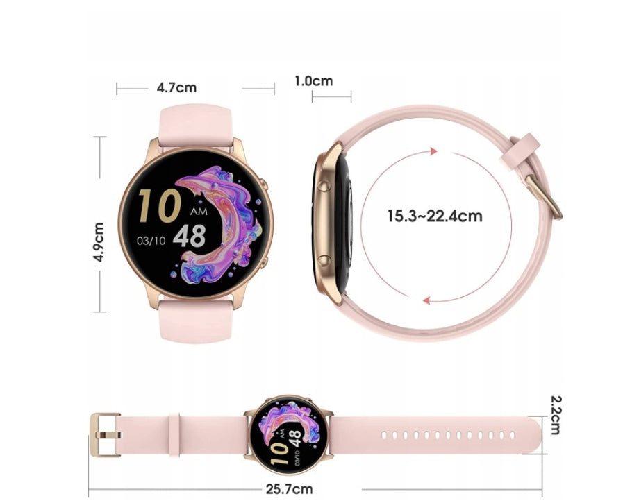 Women's Smartwatch TUYOMA LW36 pink Android IOS Brand no brand