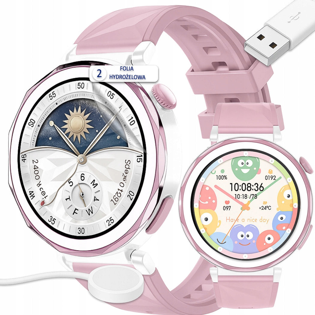 Women's Smartwatch Talk Notifications Sugar Heart Rate Pressure