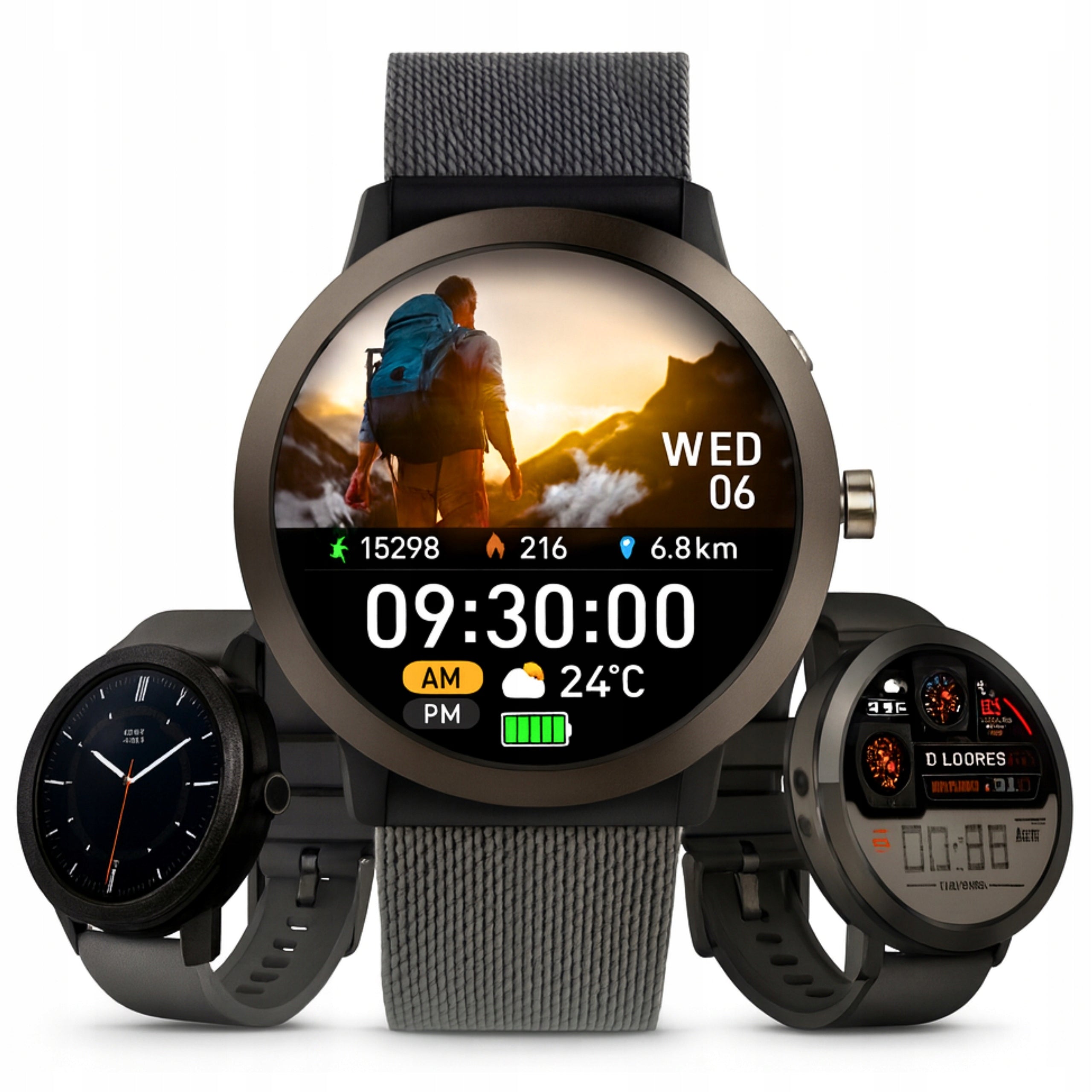 Women's Smartwatch Unisex 360mah 466x466 WATERPROOF 5ATM