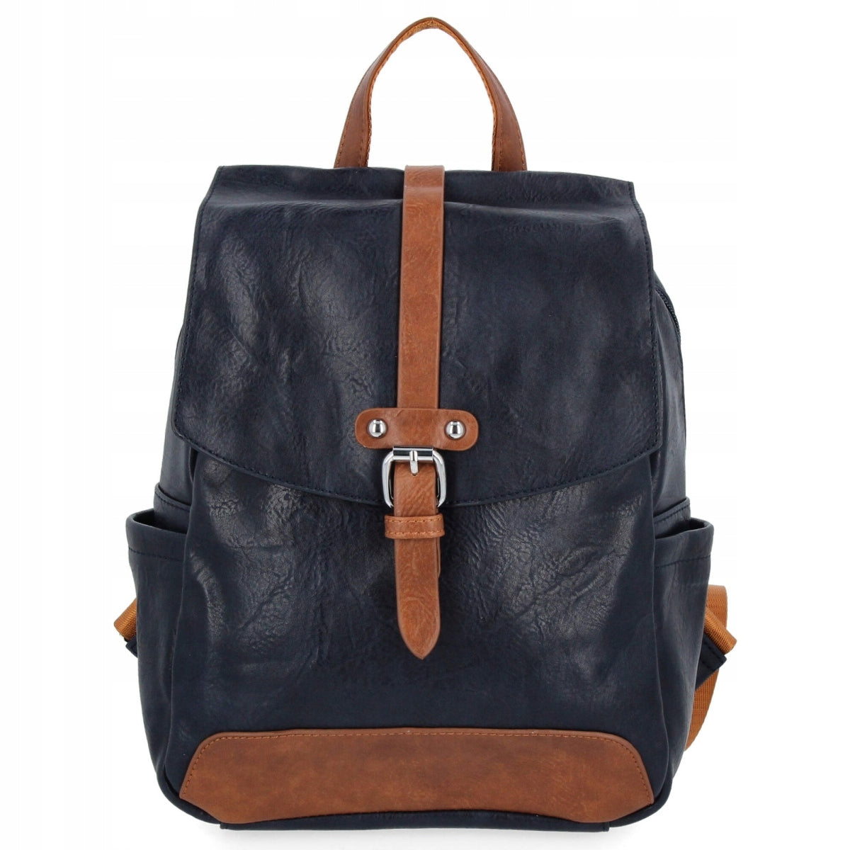 Women's Vintage Backpack by Herisson 15B315 Navy Blue