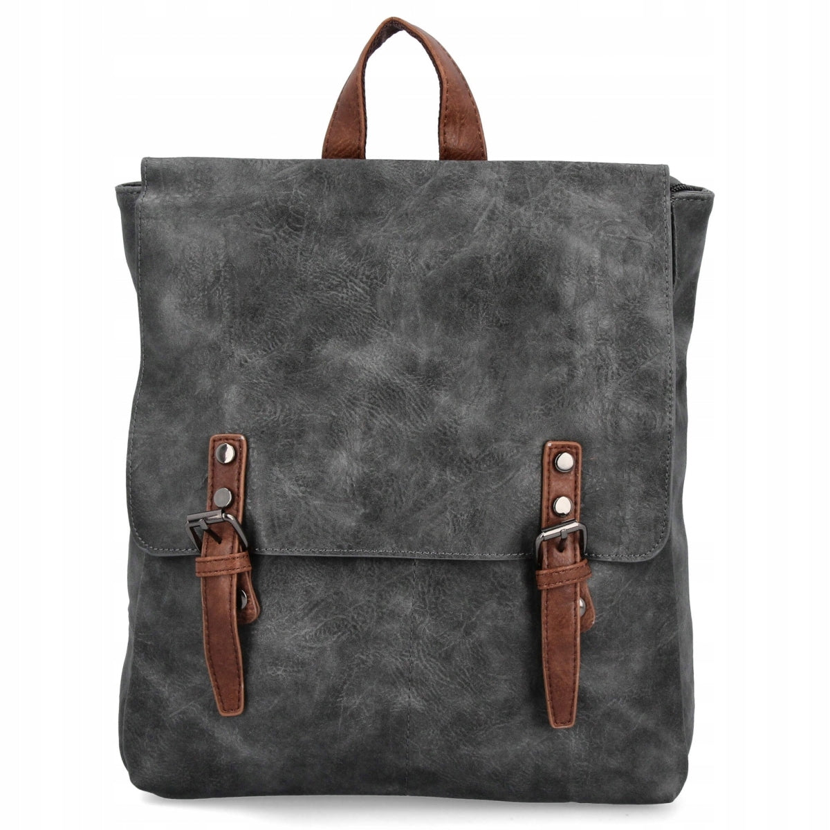 Women's Vintage Backpack by Herisson 17B336 Grey