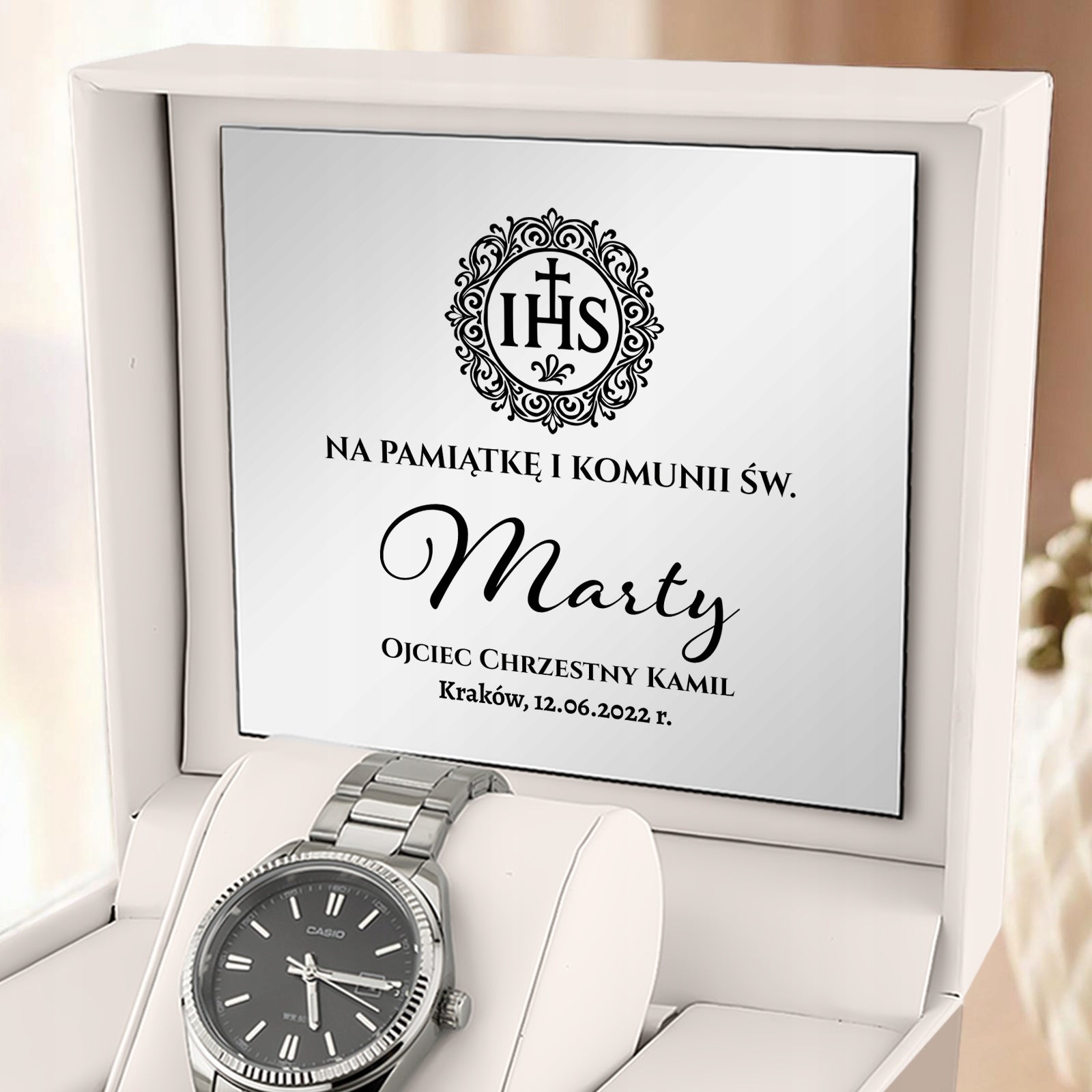 Women's Watch CASIO Gift First Communion Souvenir for Girls Brand CASIO