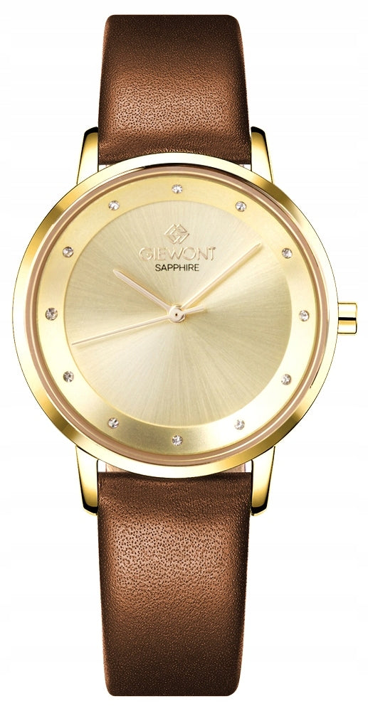 Women's Watch Giewont Sapphire Gold GW4130-A2+BOX