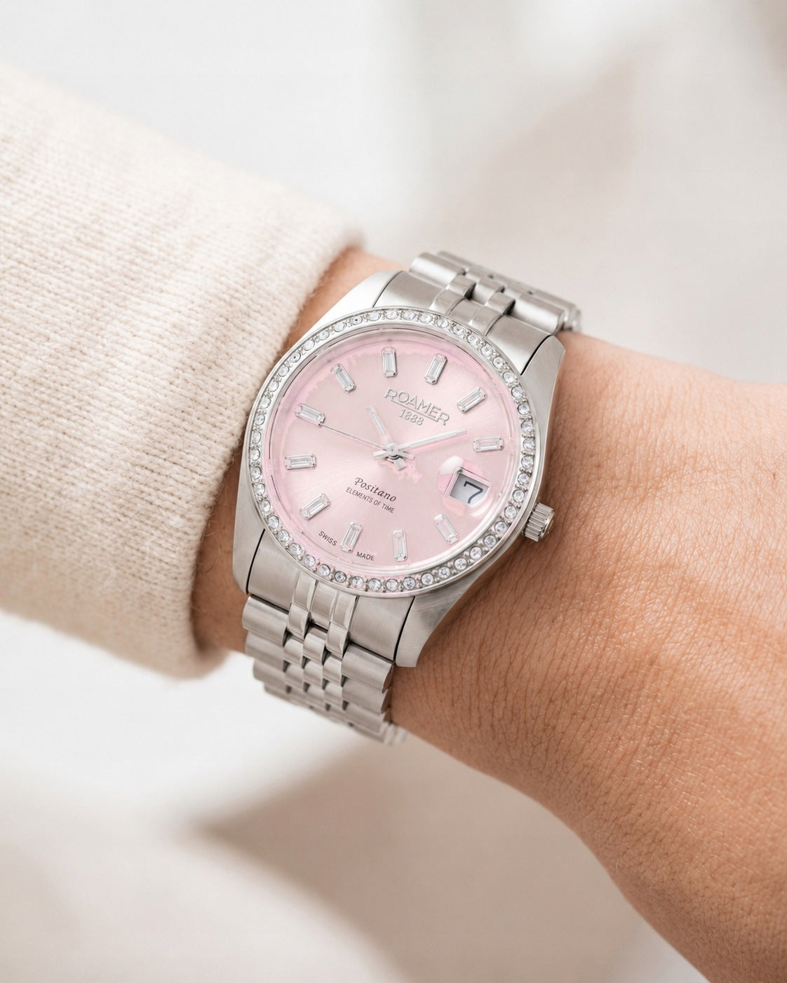 Women's Watch ROAMER Positano Lady 853858-41-30-20 34mm 10ATM