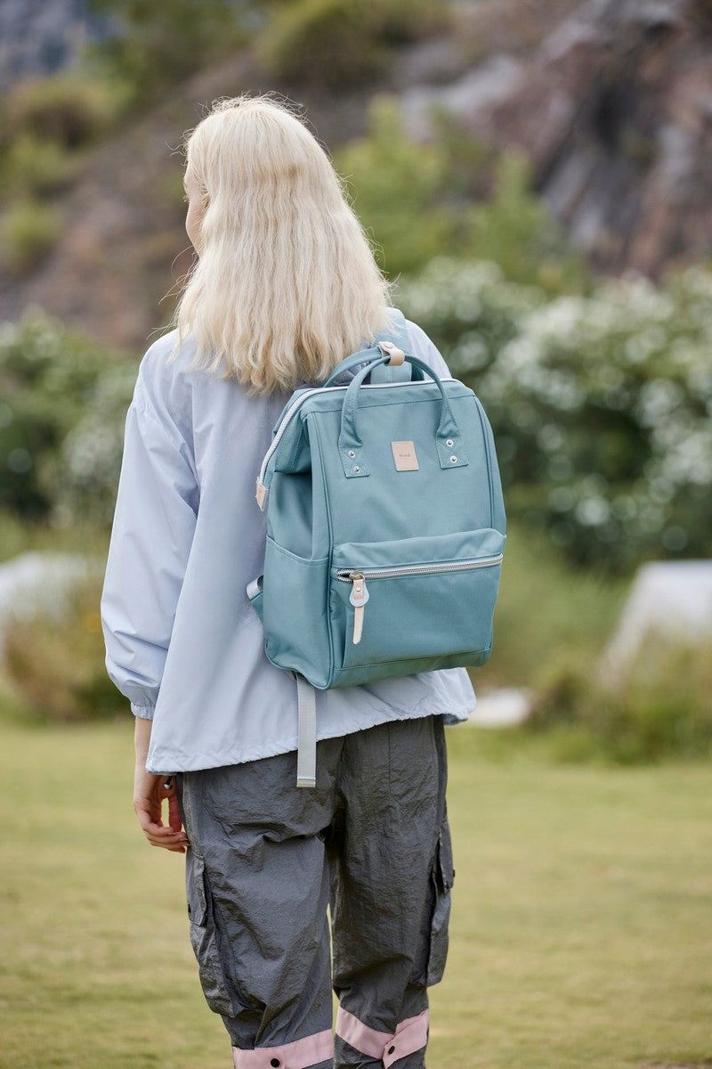 Women's backpack Himawari Sorrel HM1881 for laptop 15,6 USB eucalyptus Brand Himawari