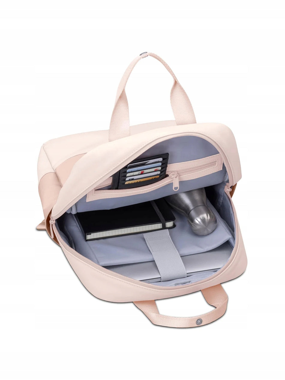 Women's backpack JOHNNY URBAN Jona Medium pink 11l laptop 14" Brand Johnny Urban