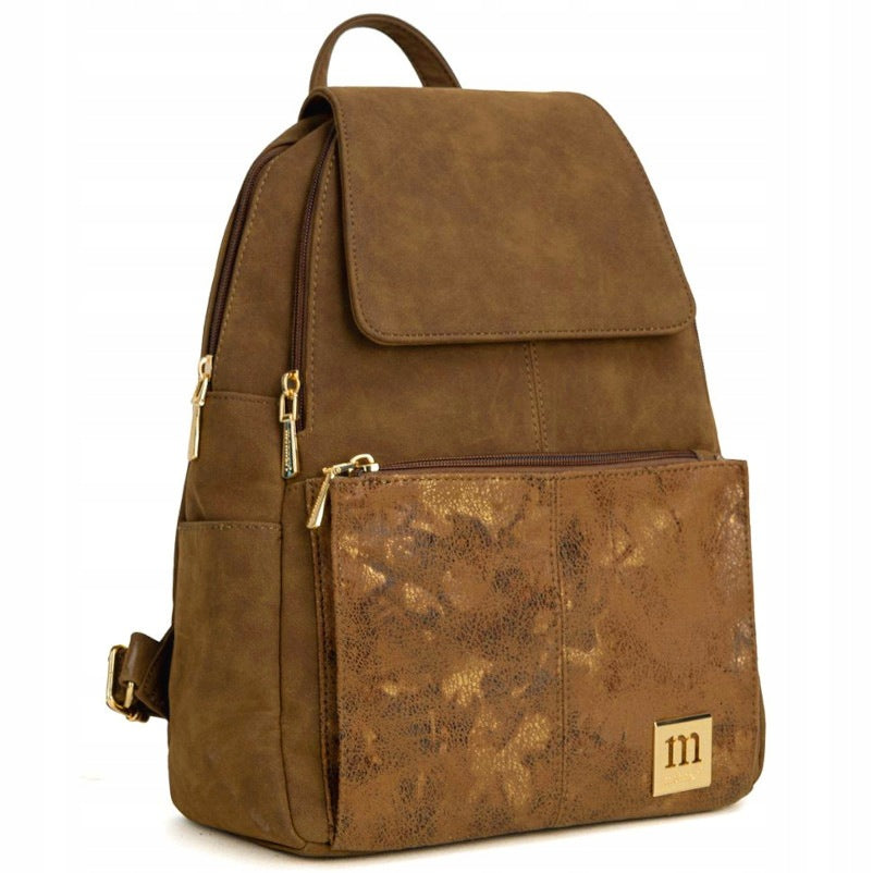 Women's backpack Monnari BAG5590-017 collection PREMIUM light brown Packaging status original