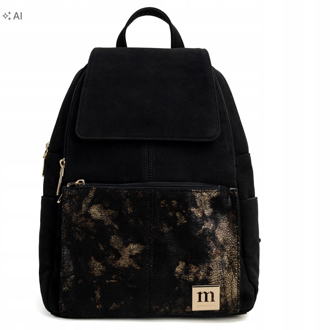 Women's backpack Monnari BAG5590-020 collection PREMIUM black Packaging status original