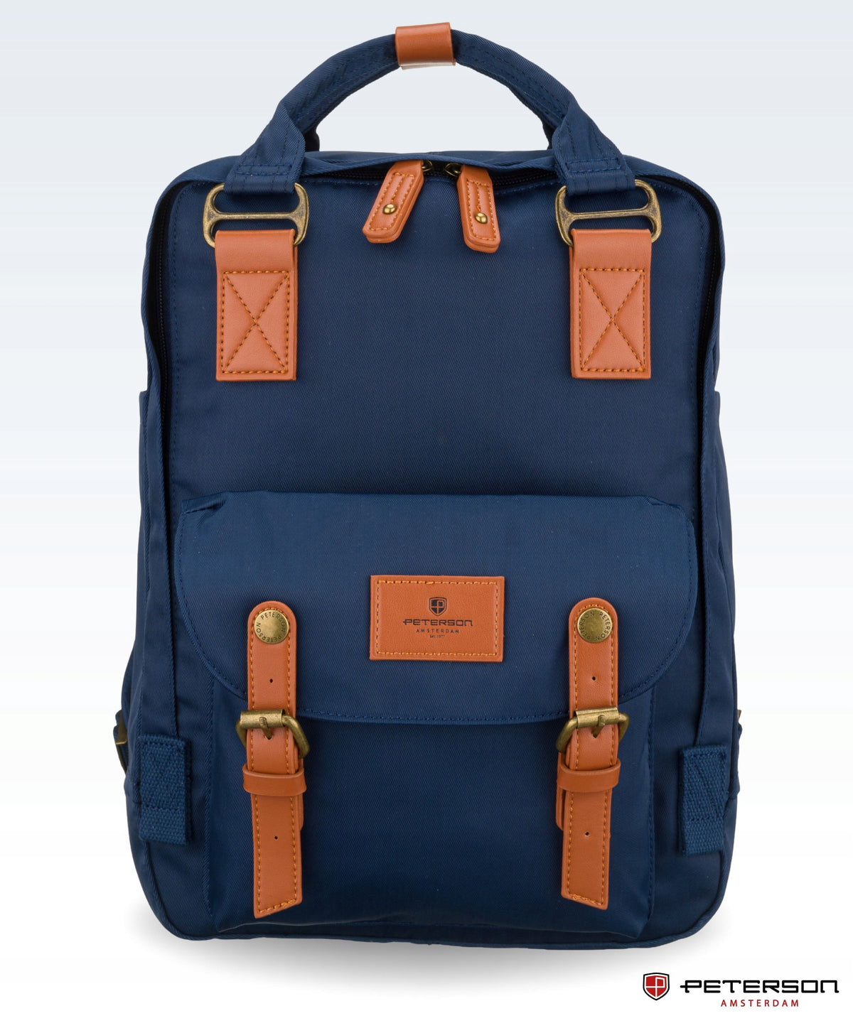 Women's backpack PETERSON urban for school work roomy for travel laptop Brand Peterson