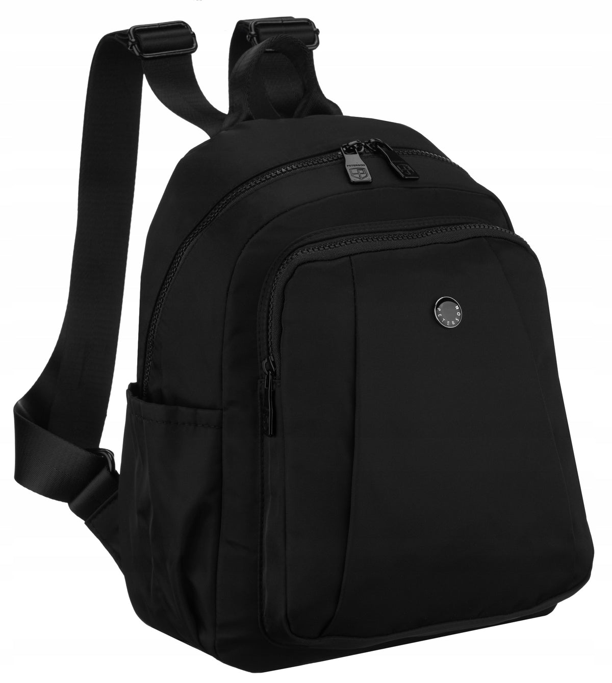 Women's backpack PETERSON urban lightweight backpack 7 pockets 31x27x11 cm