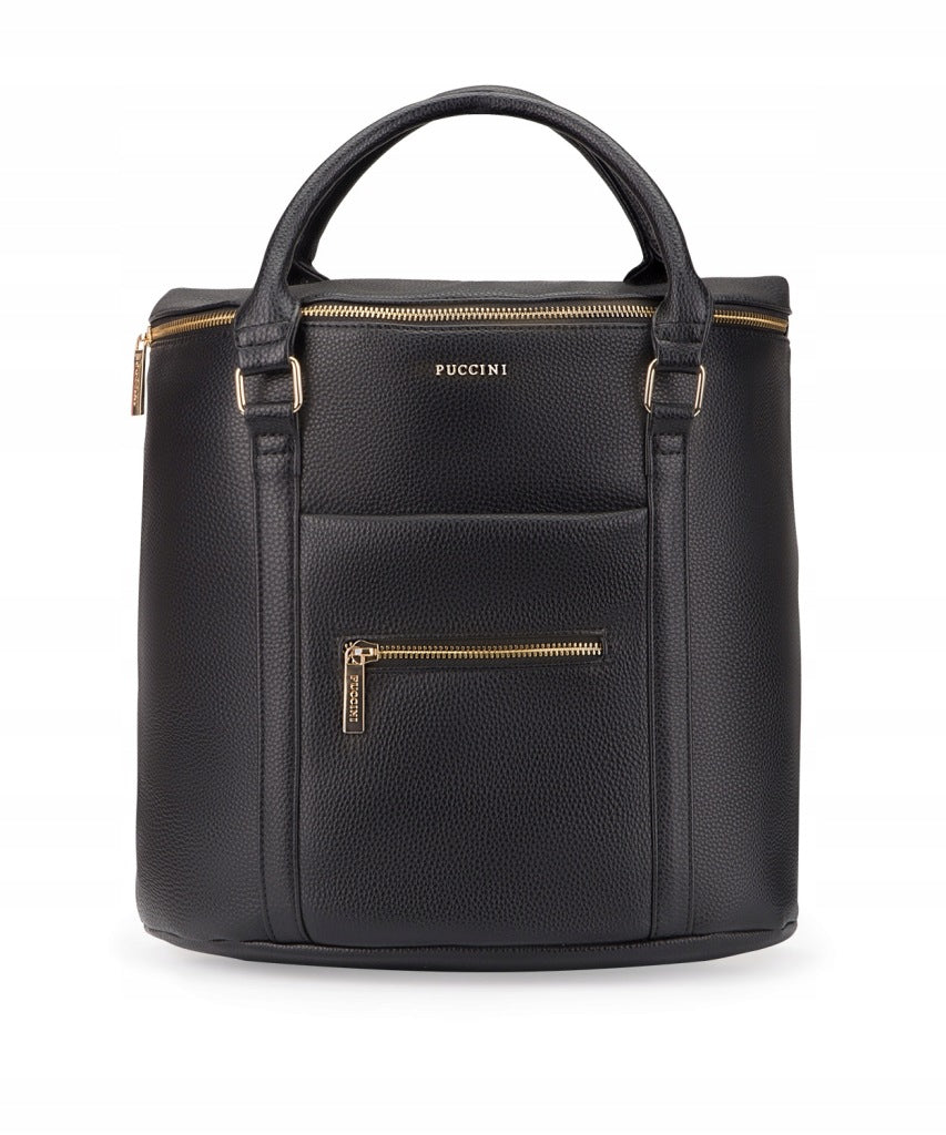 Women's backpack PUCCINI FASHION COLLECTION PM9020 1 Black Brand PUCCINI