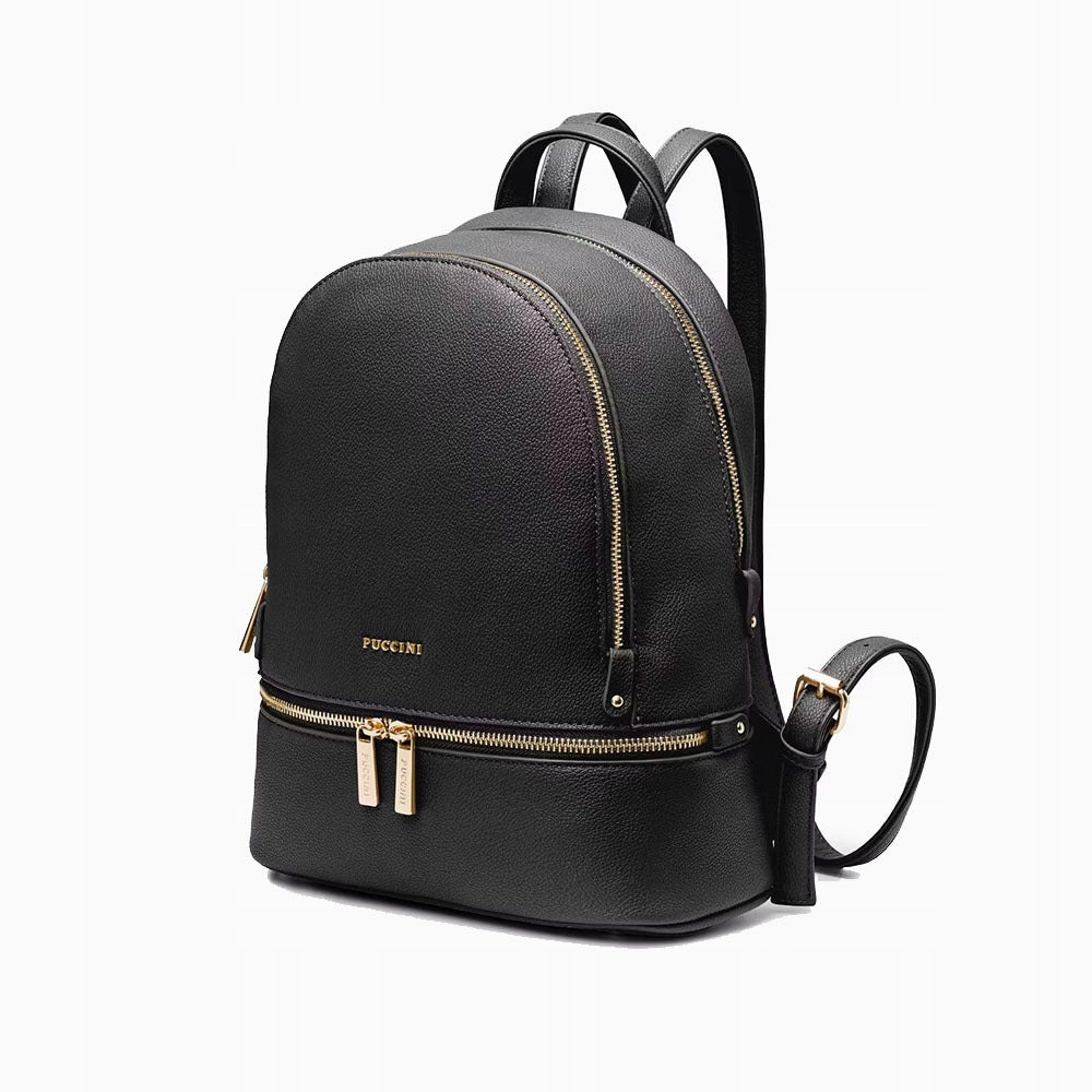 Women's backpack PUCCINI SPECIAL TIMELESS BML055P 1 Black Brand PUCCINI
