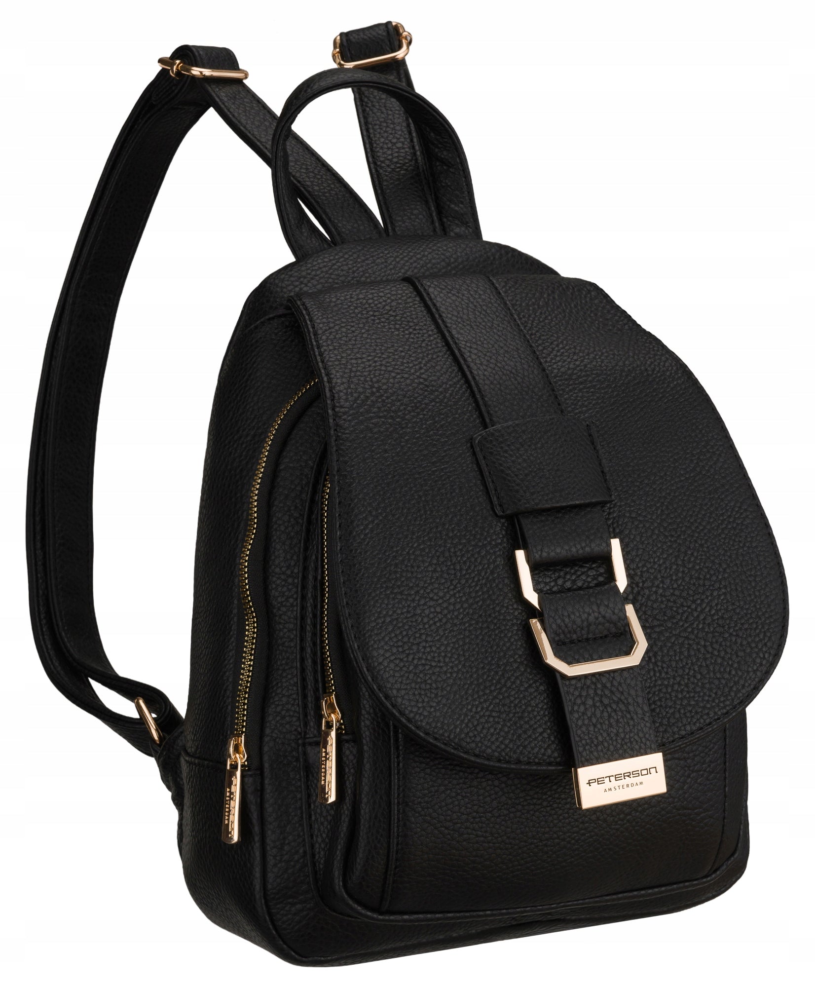 Women's backpack Peterson small eco leather urban fashionable