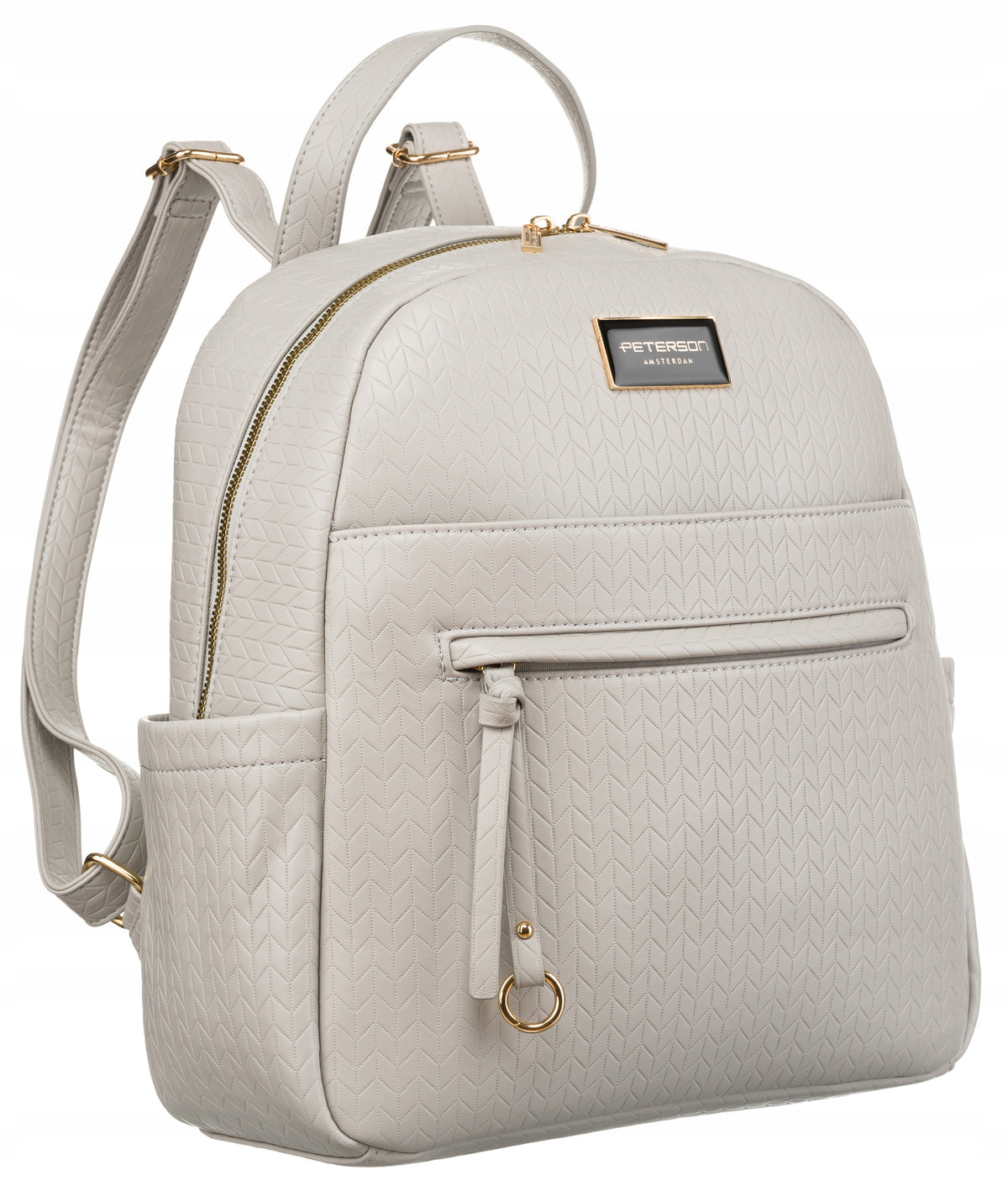 Women's backpack Peterson urban stylish eco leather
