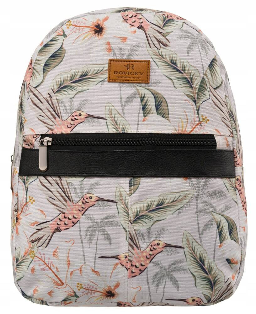 Women's backpack Rovicky for school work urban youth school pattern Brand Rovicky