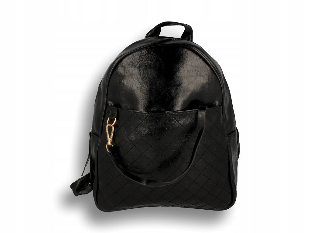 Women's backpack elegant black | EKO Fashion Brand no brand