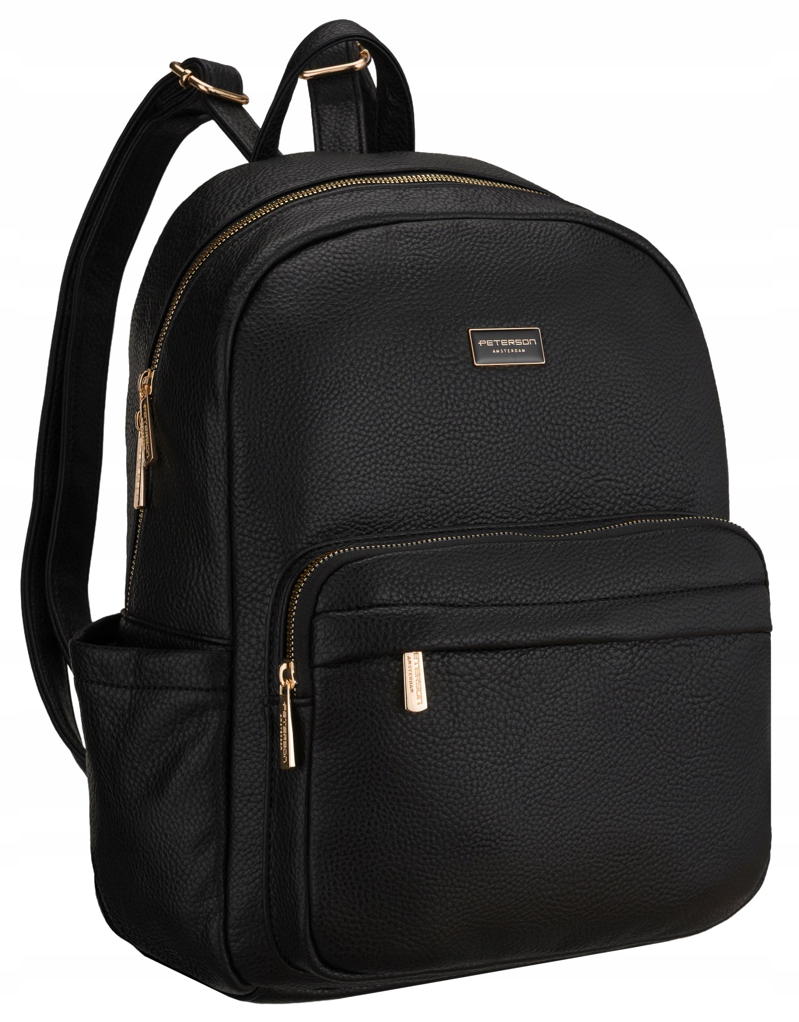 Women's backpack elegant eco leather Peterson roomy fashionable