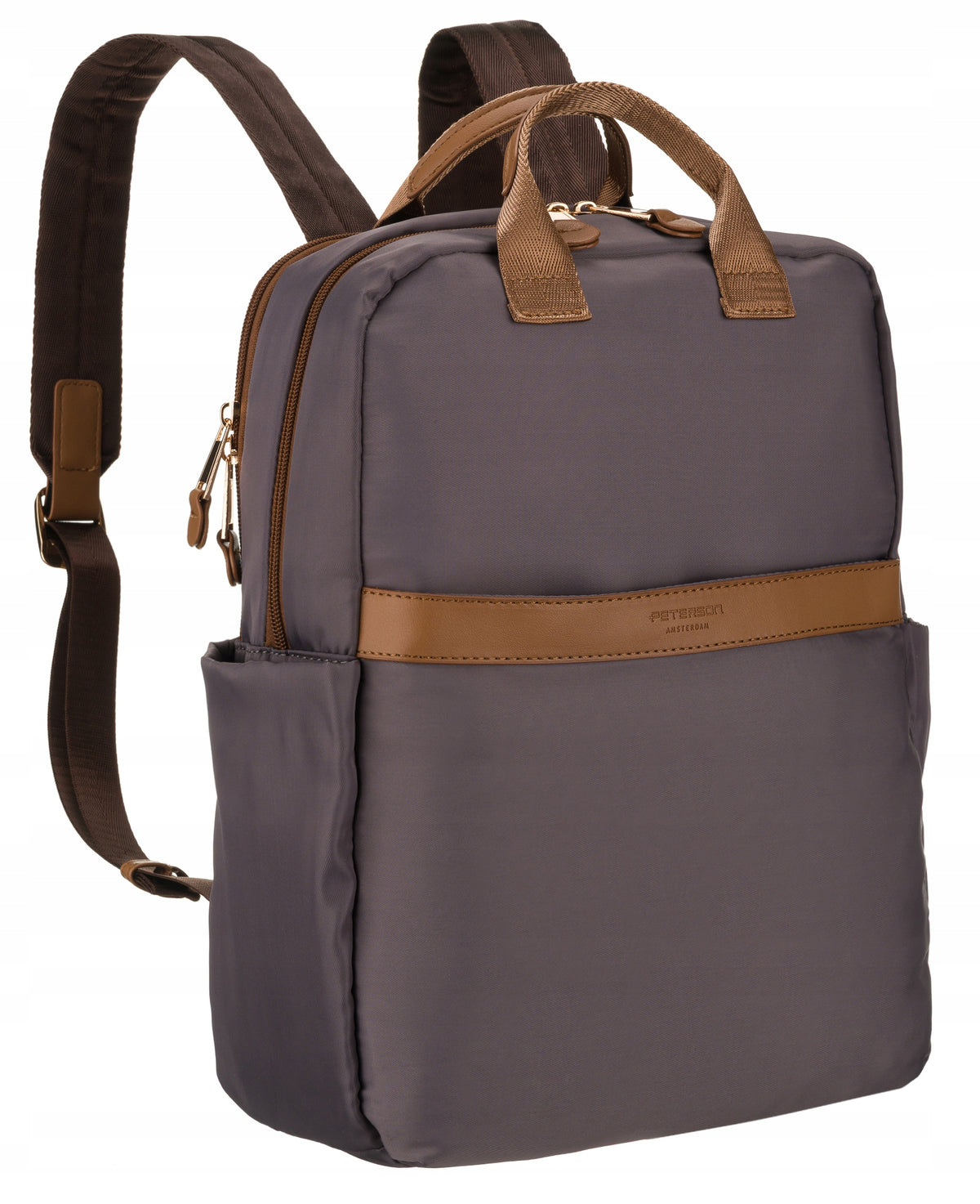 Women's backpack light urban lots of pockets fashionable colors PETERSON