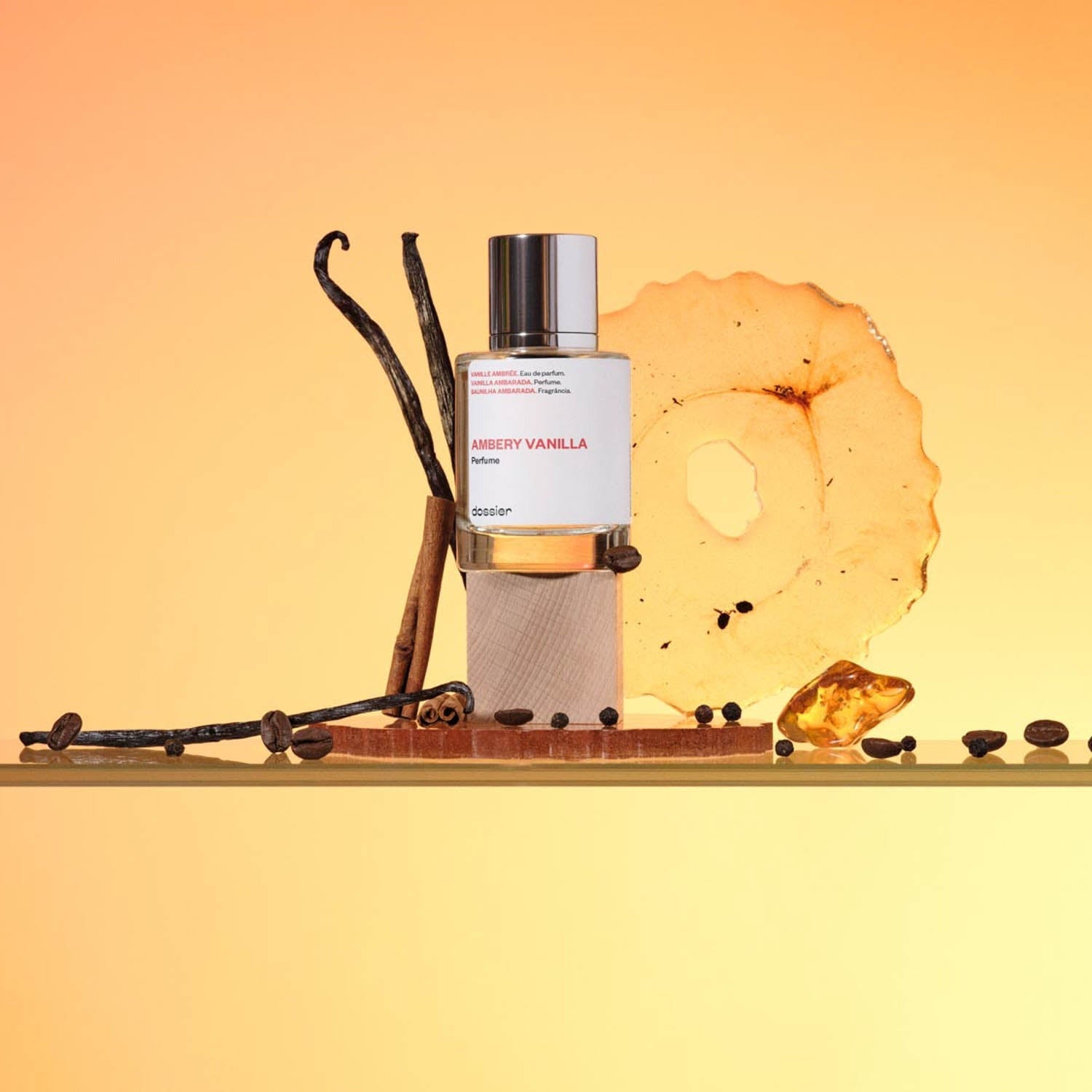 Women's perfume Dossier Ambery Vanilla 50ml Packaging status original