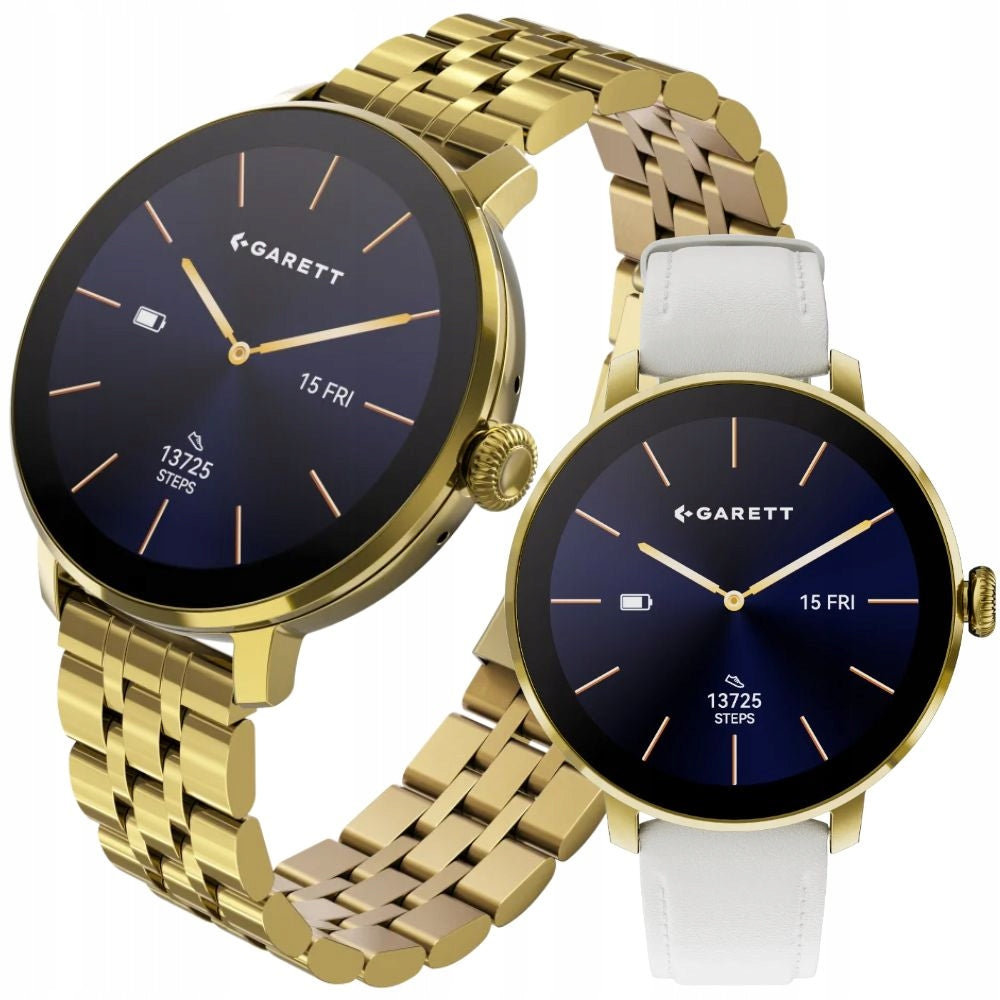 Women's smartwatch Garett Muse steel gold + lip gloss freebie Manufacturer code 5904238487235