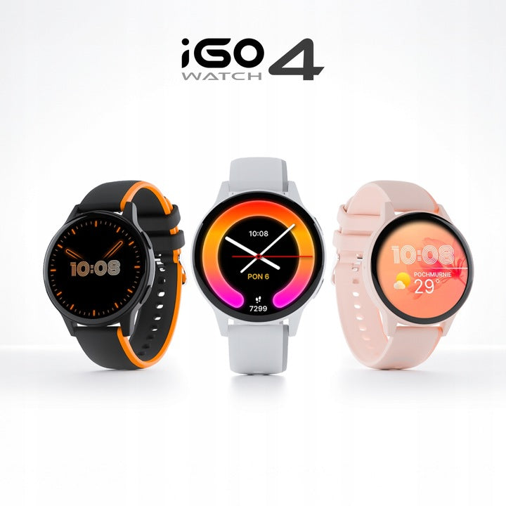 Women's smartwatch pink small light sleep steps calories ringing + FREEBIE Packaging status original