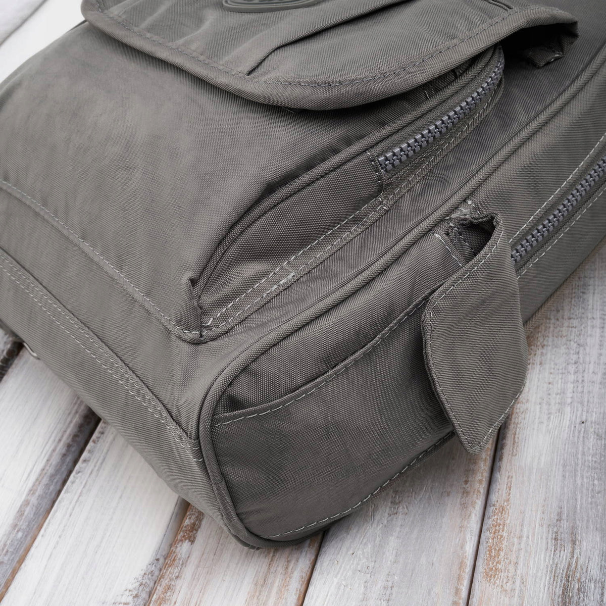 Women's sports backpack youth material fashionable grey EAN (GTIN) 5905567205651