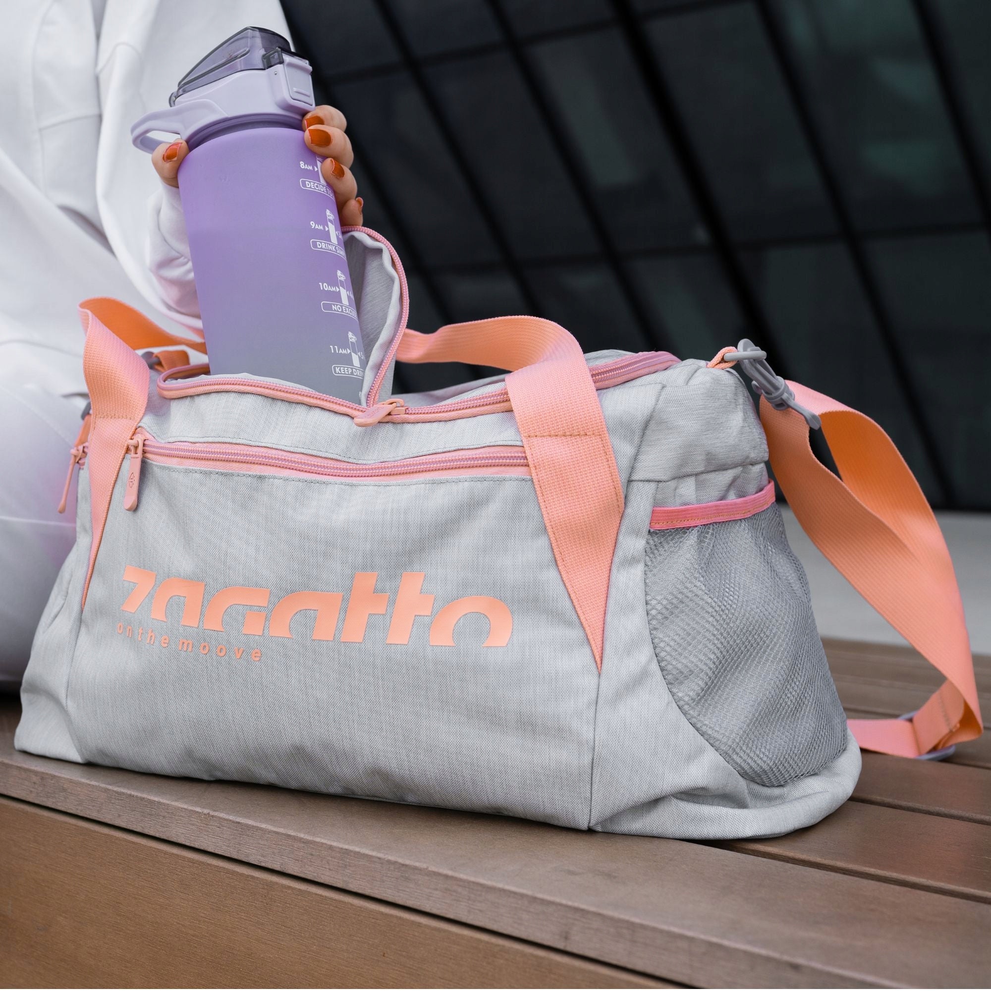 Women's sports bag for training travel gym shoulder bag 20l ZAGATTO Volume 20 l