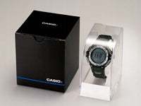 Women's sports watch STL-S300H SOLAR stopwatch alarm LED + Box Packaging status original