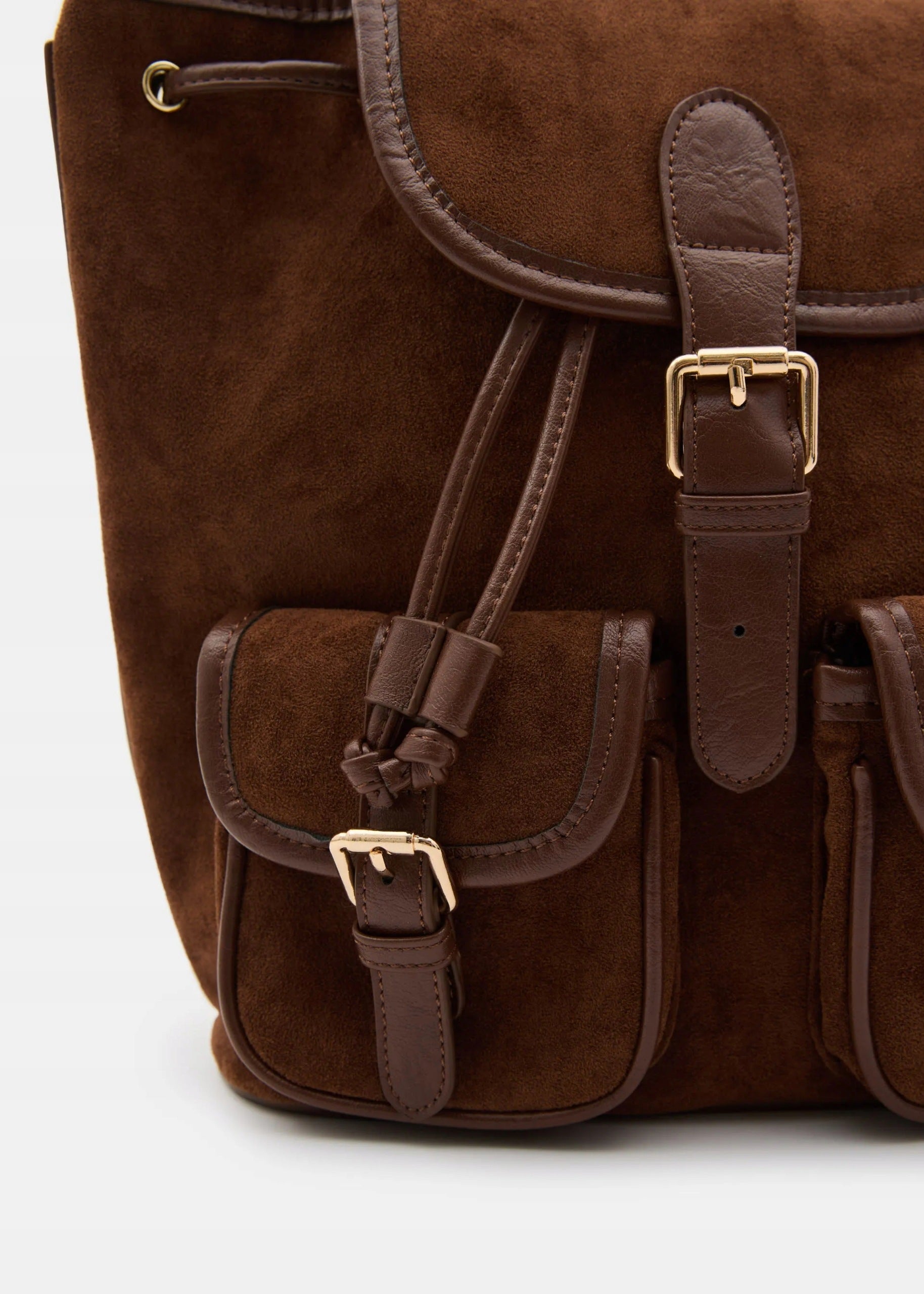 Women's urban backpack DIVERSE HORSEE Brown Brand Diverse