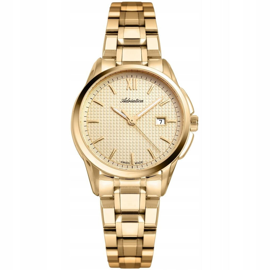 Women's watch Adriatica A3190.1161Q gold
