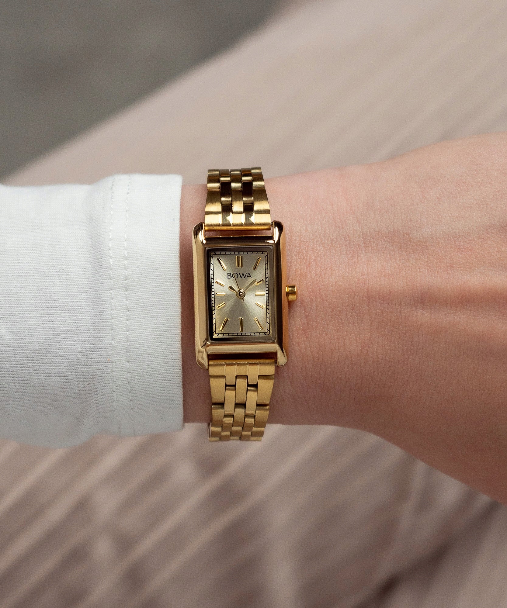 Women's watch BOWA Paris Full-Gold Steel 20 Packaging status original