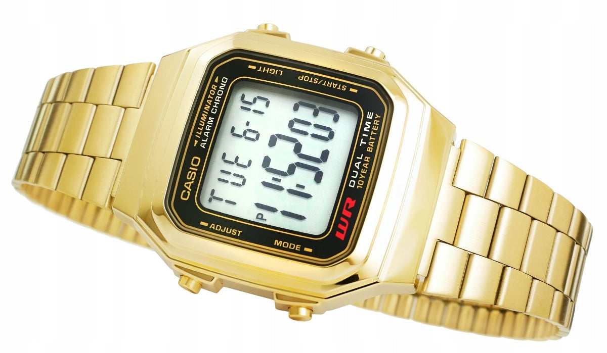 Women's watch CASIO A178WGA-1ADF Product weight with unit packaging 0.085 kg