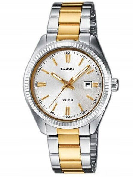 Women's watch CASIO LTP-1302PSG-7AVEG (zd545a) + BOX + ENGRAVING