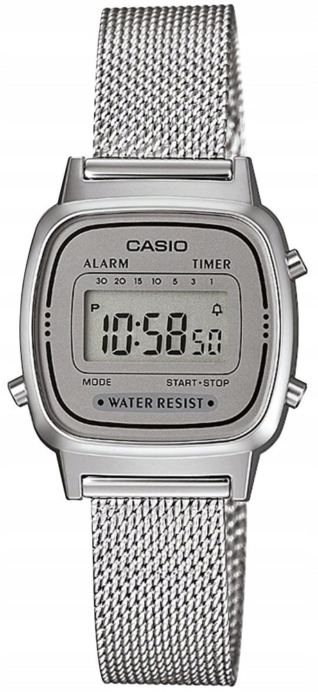 Women's watch Casio LA670WEM-7EF stopwatch alarm
