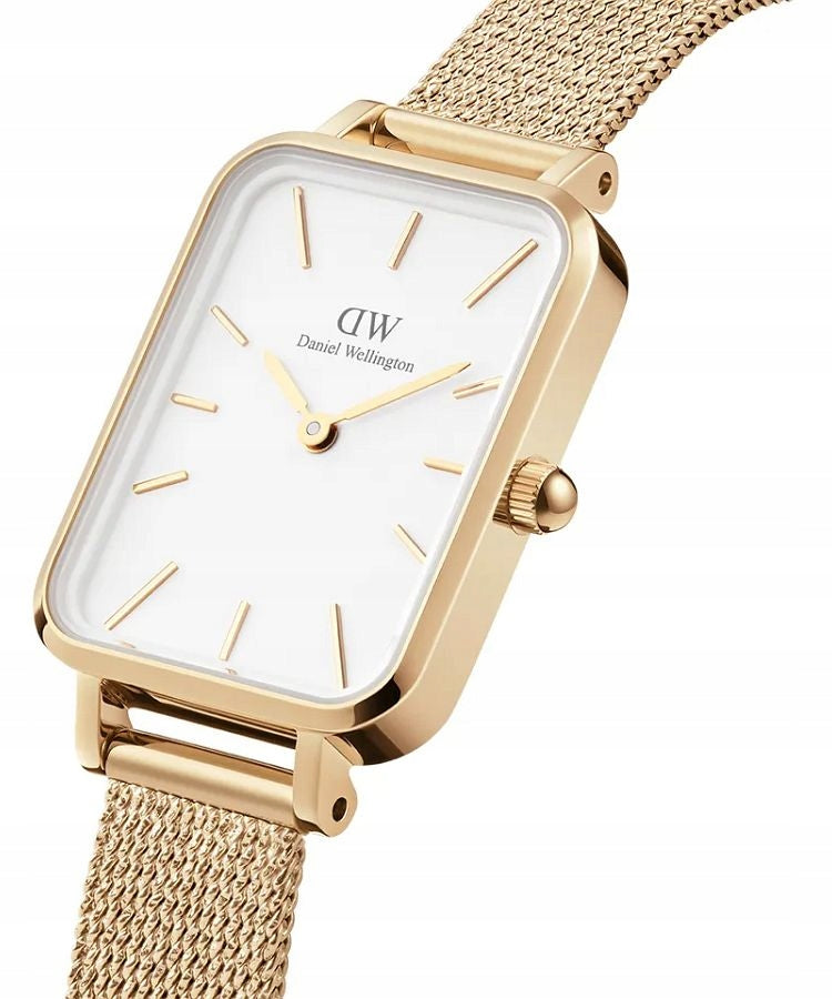 Women's watch Daniel Wellington Quadro Pressed Evergold Packaging status original