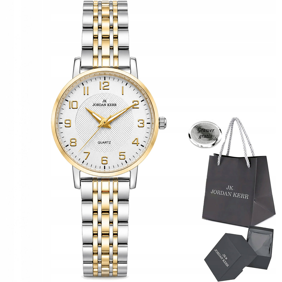 Women's watch Jordan Kerr readable dial with numbers PERFECT GIFT