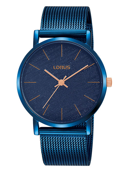 Women's watch LORUS RG213QX-9 navy blue
