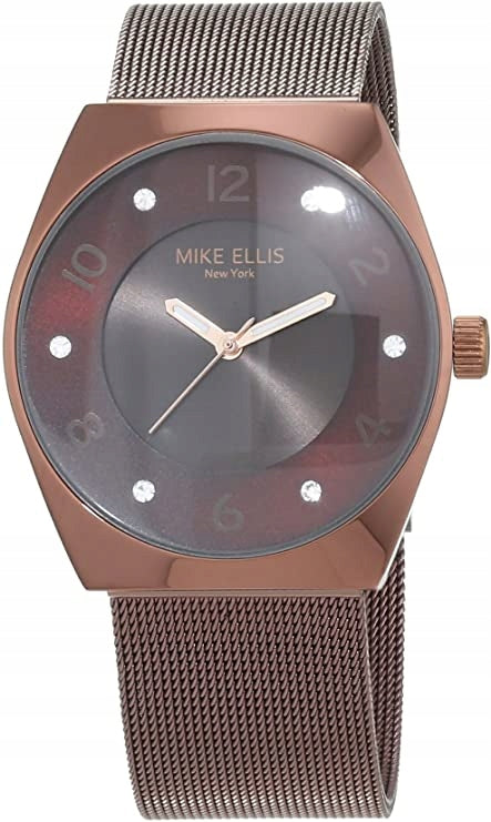 Women's watch MIKE ELLIS SL3141C2 rhinestones MESH