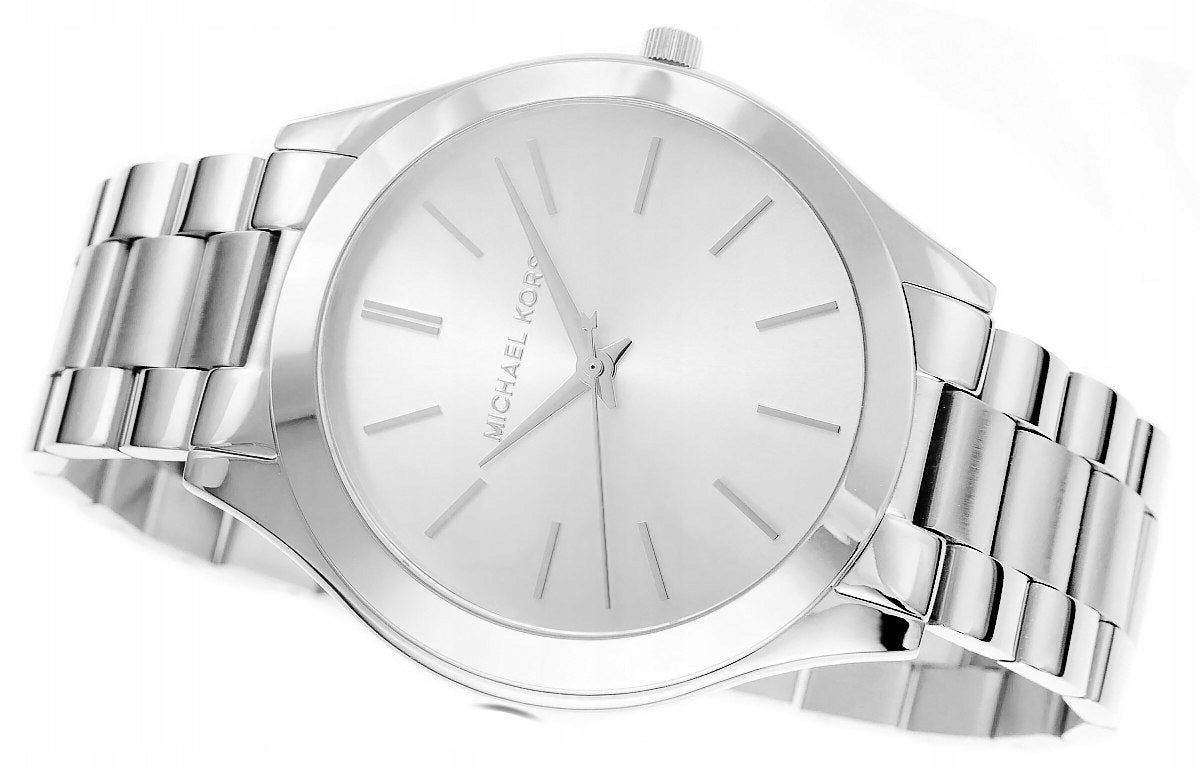 Women's watch Michael Kors MK3178 Slim Runway silver Brand Michael Kors